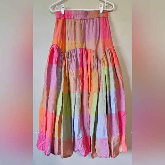Rujuta Sheth Dresses & Skirts - 🩷💛Rujuta Sheth Maxy Skirt  Multicolor Size S🩷🩵